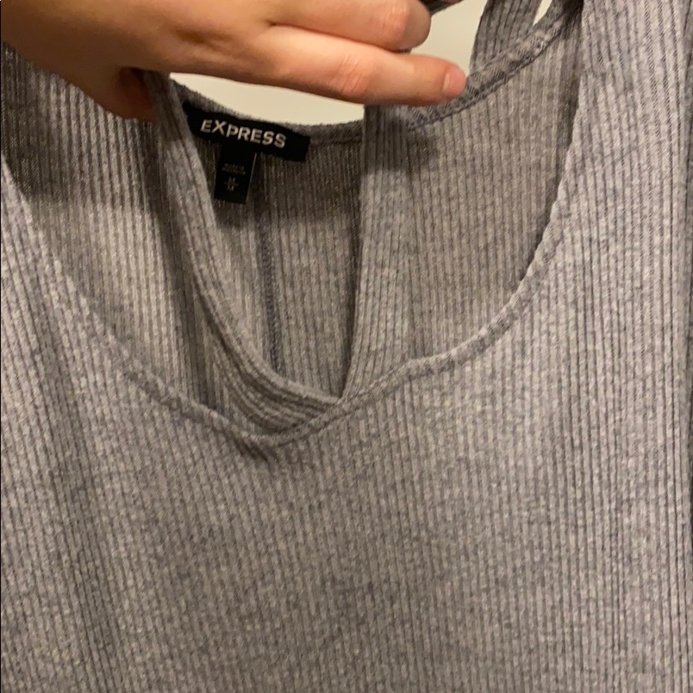 Express gray sweater - Picture 2 of 2